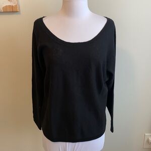 Feel The Piece Black Cashmere Sweater